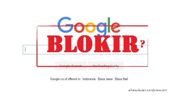 google mau di blokir?